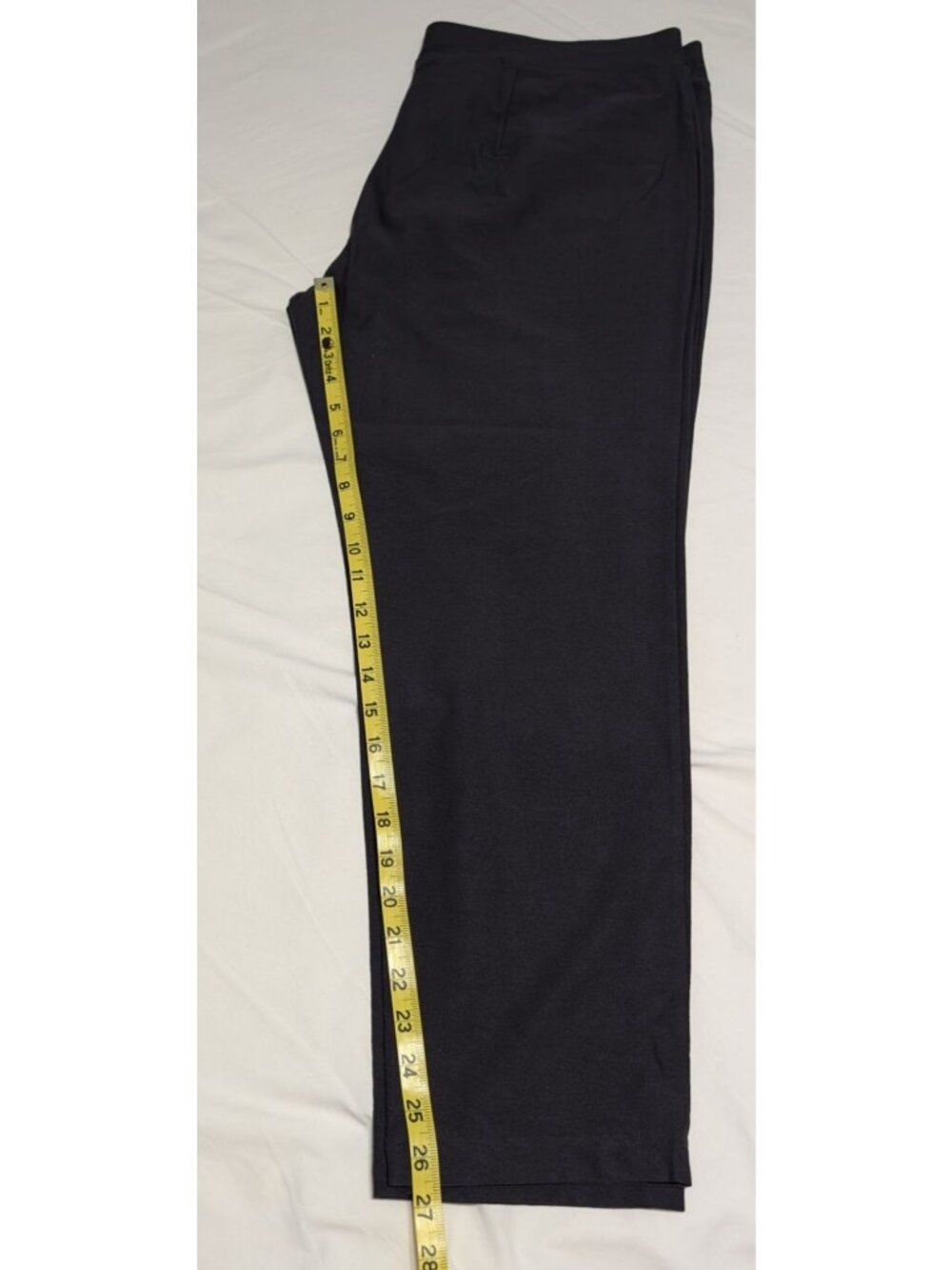Eileen Fisher Women XL Washable Stretch Crepe Slim Ankle Pants Graphite grey - Picture 11 of 14